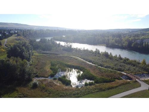 139 West Terrace Point, Cochrane, AB - Outdoor With Body Of Water With View