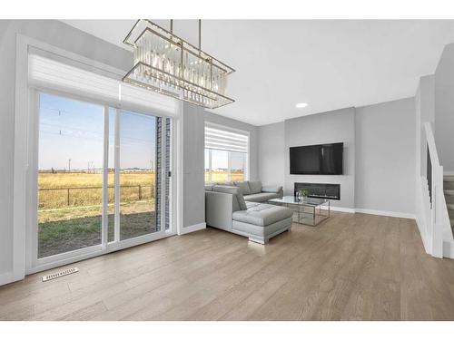 114 Waterford Road, Chestermere, AB - Indoor Photo Showing Living Room