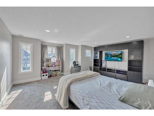 177 Stonemere Close, Chestermere, AB - Indoor Photo Showing Bedroom