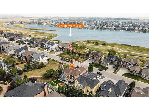 177 Stonemere Close, Chestermere, AB - Outdoor With Body Of Water With View