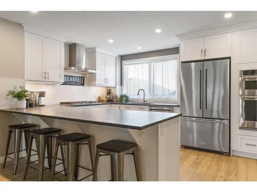 41 Legacy Glen Place Se, Calgary, AB - Indoor Photo Showing Kitchen With Stainless Steel Kitchen With Upgraded Kitchen