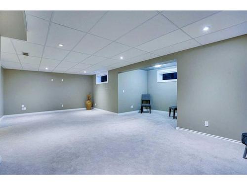 2733 Coopers Circle Sw, Airdrie, AB - Indoor Photo Showing Basement