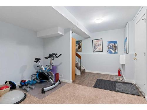 41-700 Ranch Estates Place Nw, Calgary, AB - Indoor Photo Showing Gym Room