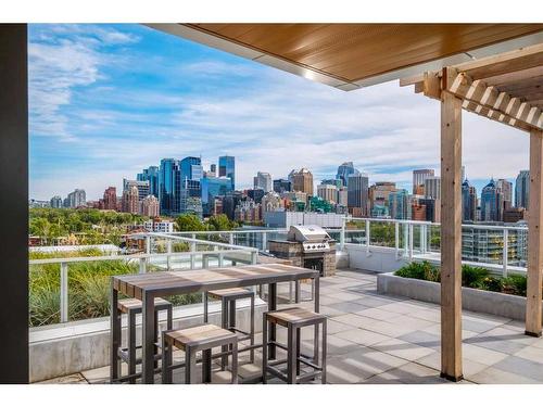 911-1107 Gladstone Road Nw, Calgary, AB - Outdoor With Deck Patio Veranda With View