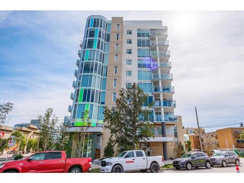 911-1107 Gladstone Road Nw, Calgary, AB - Outdoor With Facade