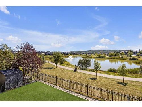 28 Sunset Manor, Cochrane, AB - Outdoor With Body Of Water With View