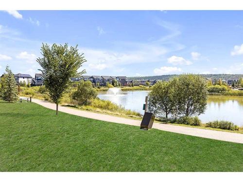 28 Sunset Manor, Cochrane, AB - Outdoor With Body Of Water With View