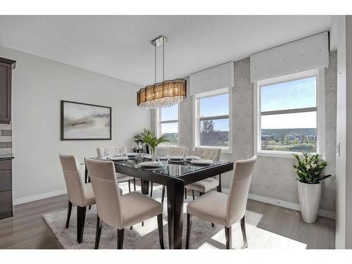 28 Sunset Manor, Cochrane, AB - Indoor Photo Showing Dining Room