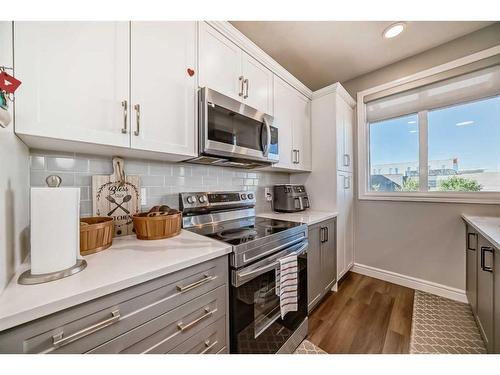 4661 Seton Drive Se, Calgary, AB - Indoor Photo Showing Kitchen