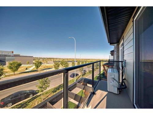 4661 Seton Drive Se, Calgary, AB - Outdoor With Balcony With View With Exterior