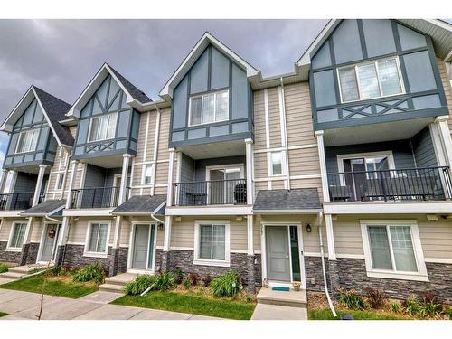 517 Nolanlake Villas Nw, Calgary, AB - Outdoor With Balcony With Facade