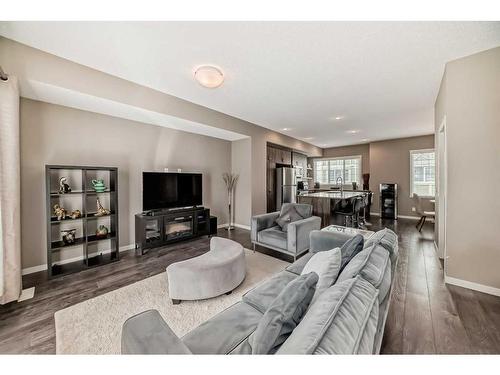 517 Nolanlake Villas Nw, Calgary, AB - Indoor Photo Showing Living Room