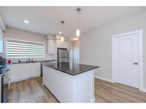 1865 Cornerstone Boulevard Ne, Calgary, AB - Indoor Photo Showing Kitchen With Upgraded Kitchen