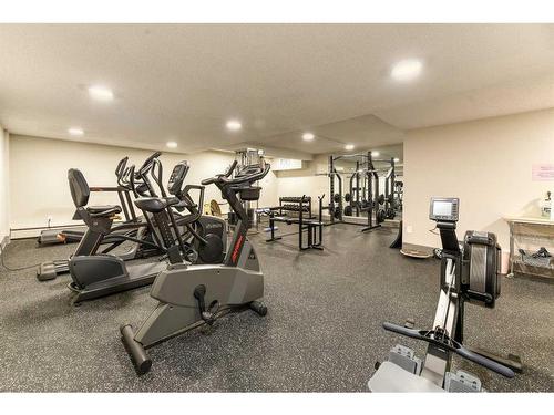 807-320 Meredith Road Ne, Calgary, AB - Indoor Photo Showing Gym Room