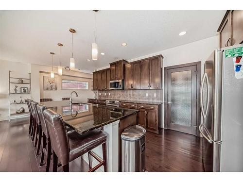 88 Redstone Villas Ne, Calgary, AB - Indoor Photo Showing Kitchen With Upgraded Kitchen