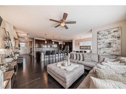 88 Redstone Villas Ne, Calgary, AB - Indoor Photo Showing Living Room