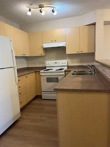 1004-1111 6 Avenue Sw, Calgary, AB - Indoor Photo Showing Kitchen With Double Sink