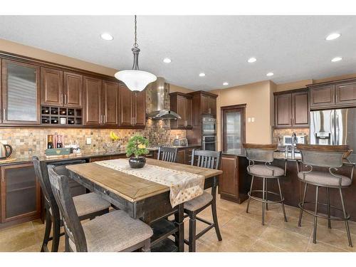 310 Evanspark Circle Nw, Calgary, AB - Indoor Photo Showing Dining Room