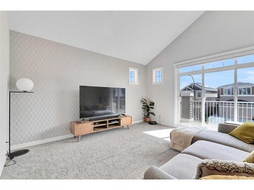 202 Sage Bluff Rise Nw, Calgary, AB - Indoor Photo Showing Living Room