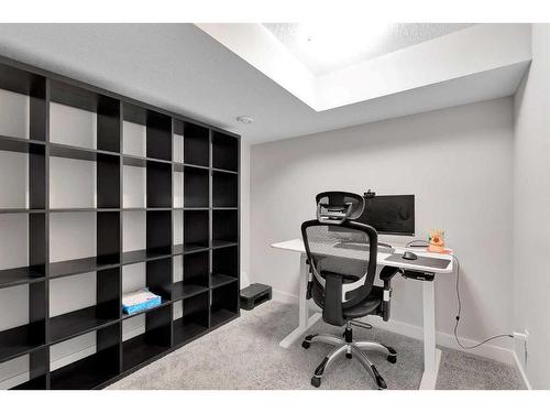 202 Sage Bluff Rise Nw, Calgary, AB - Indoor Photo Showing Office