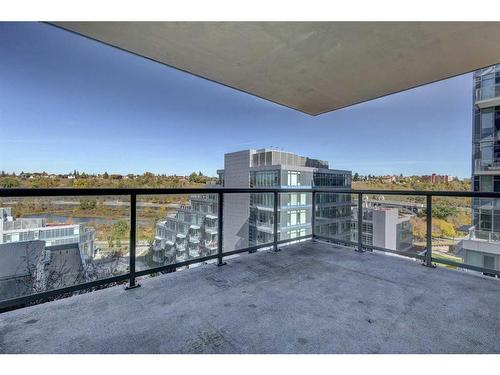 913-222 Riverfront Avenue Sw, Calgary, AB - Outdoor With Balcony With View With Exterior