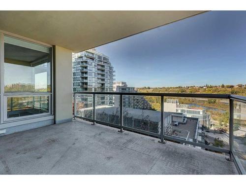 913-222 Riverfront Avenue Sw, Calgary, AB - Outdoor With Balcony With View With Exterior