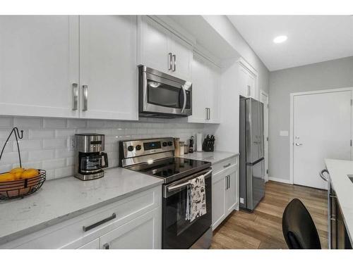 213-370 Harvest Hills Common Ne, Calgary, AB - Indoor Photo Showing Kitchen With Stainless Steel Kitchen With Upgraded Kitchen