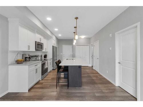 213-370 Harvest Hills Common Ne, Calgary, AB - Indoor Photo Showing Kitchen With Upgraded Kitchen