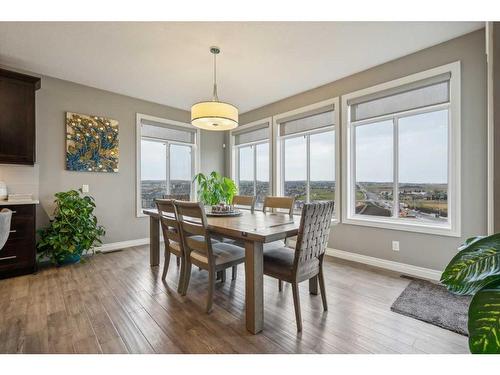 26 Evansborough View Nw, Calgary, AB - Indoor Photo Showing Dining Room