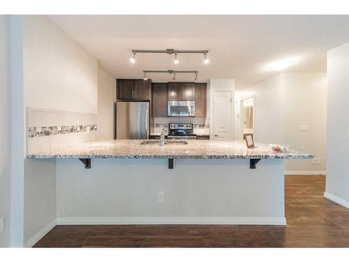 919 Auburn Bay Square Se, Calgary, AB - Indoor Photo Showing Kitchen With Upgraded Kitchen