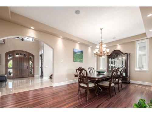 227 Aspen Ridge Place Sw, Calgary, AB - Indoor Photo Showing Dining Room