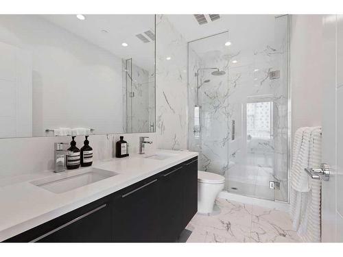 1806-530 3 Street Se, Calgary, AB - Indoor Photo Showing Bathroom