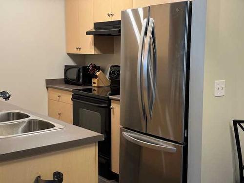 3222-16320 24 Street Sw, Calgary, AB - Indoor Photo Showing Kitchen With Double Sink