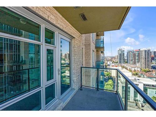 1504-210 15 Avenue Se, Calgary, AB - Outdoor With Balcony With Exterior