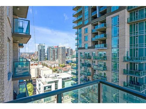 1504-210 15 Avenue Se, Calgary, AB - Outdoor With Balcony