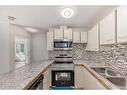 12-2812 Edenwold Heights Nw, Calgary, AB  - Indoor Photo Showing Kitchen With Double Sink 