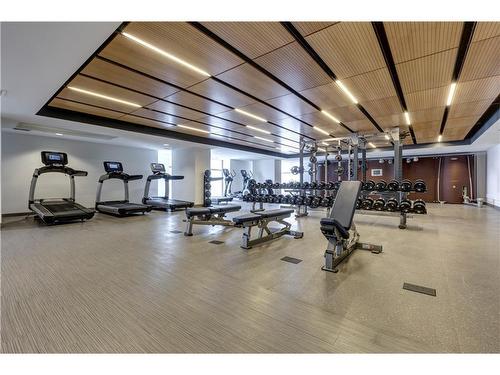 1409-1188 3 Street Se, Calgary, AB - Indoor Photo Showing Gym Room