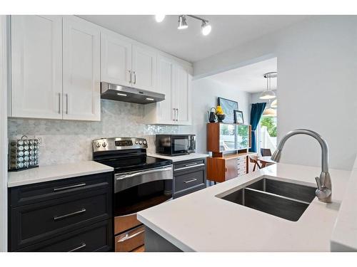 15 Royal Birch Mount Nw, Calgary, AB - Indoor Photo Showing Kitchen With Double Sink With Upgraded Kitchen