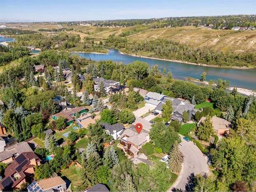 23 Bow Village Crescent Nw, Calgary, AB - Outdoor With Body Of Water With View