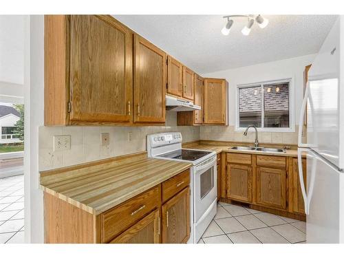 79 Taraglen Road Ne, Calgary, AB - Indoor Photo Showing Kitchen With Double Sink