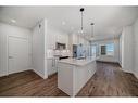 2205-395 Skyview Parkway Ne, Calgary, AB  - Indoor Photo Showing Kitchen With Upgraded Kitchen 