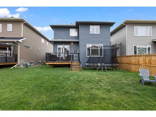 566 Silverado Boulevard Sw, Calgary, AB - Outdoor With Deck Patio Veranda With Exterior