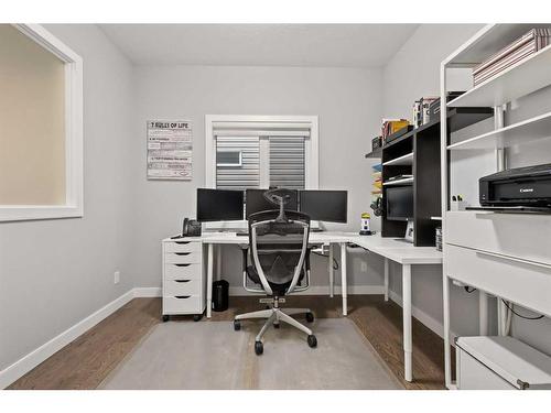 566 Silverado Boulevard Sw, Calgary, AB - Indoor Photo Showing Office