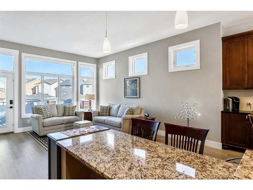 44 Legacy Court Se, Calgary, AB - Indoor Photo Showing Living Room