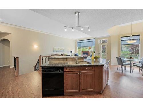 4613 Hamptons Way Nw, Calgary, AB - Indoor Photo Showing Kitchen With Double Sink