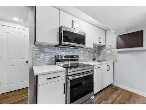 604 Fortalice Crescent Se, Calgary, AB - Indoor Photo Showing Kitchen With Upgraded Kitchen