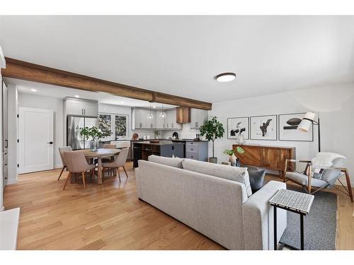 24 Westover Drive Sw, Calgary, AB - Indoor Photo Showing Living Room