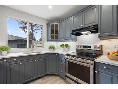 3252 33A Avenue Se, Calgary, AB - Indoor Photo Showing Kitchen With Stainless Steel Kitchen