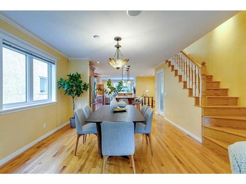 820 15 Street Nw, Calgary, AB - Indoor Photo Showing Dining Room