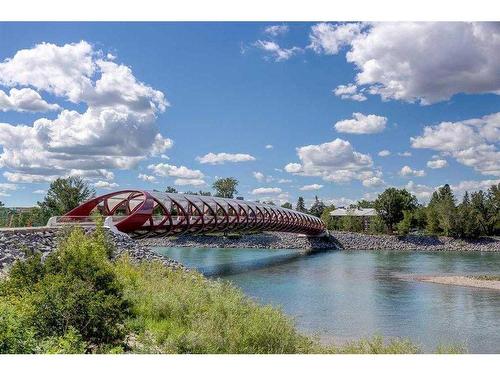 1704-400 Eau Claire Avenue Sw, Calgary, AB - Outdoor With Body Of Water With View